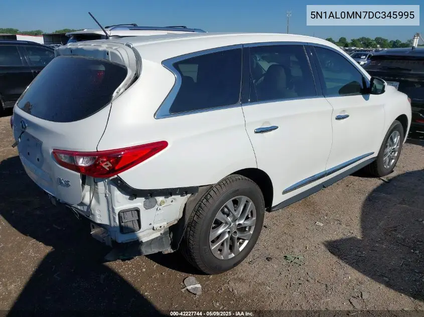 2013 Infiniti Jx35 VIN: 5N1AL0MN7DC345995 Lot: 42227744