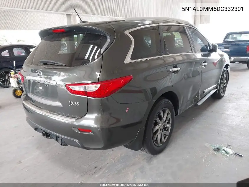 2013 Infiniti Jx35 VIN: 5N1AL0MM5DC332301 Lot: 42362110