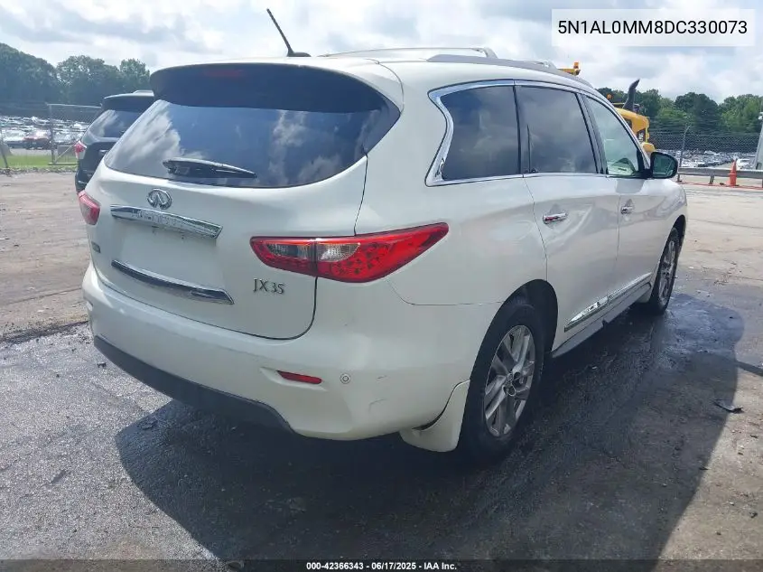 2013 Infiniti Jx35 VIN: 5N1AL0MM8DC330073 Lot: 42366343