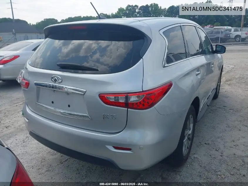 2013 Infiniti Jx35 VIN: 5N1AL0MN5DC341475 Lot: 42415860