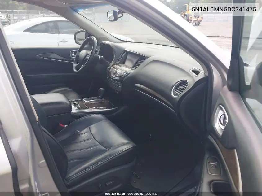 2013 Infiniti Jx35 VIN: 5N1AL0MN5DC341475 Lot: 42415860