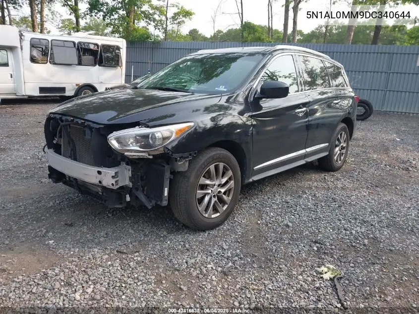 2013 Infiniti Jx35 VIN: 5N1AL0MM9DC340644 Lot: 42416635