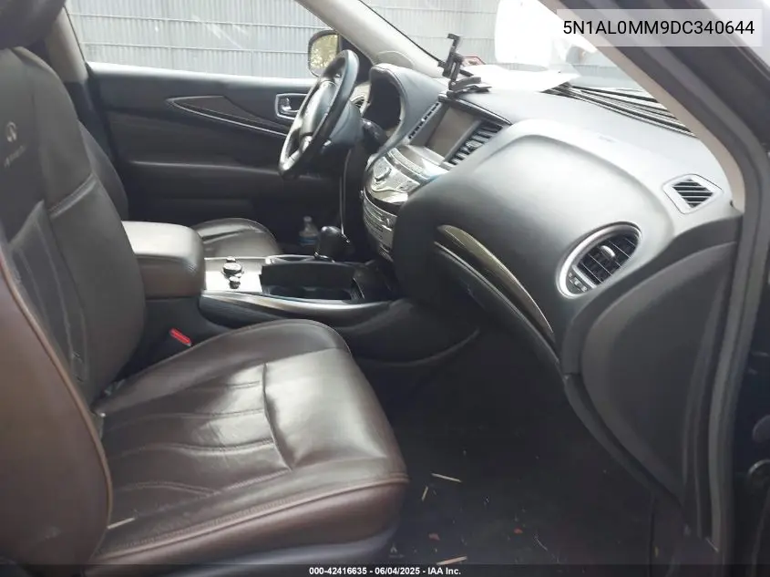 2013 Infiniti Jx35 VIN: 5N1AL0MM9DC340644 Lot: 42416635