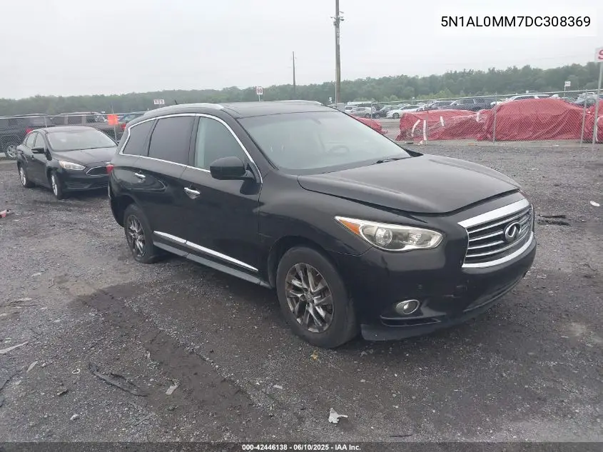 2013 Infiniti Jx35 VIN: 5N1AL0MM7DC308369 Lot: 42446138