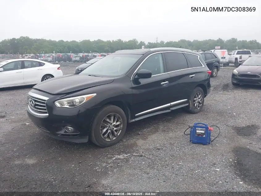 2013 Infiniti Jx35 VIN: 5N1AL0MM7DC308369 Lot: 42446138
