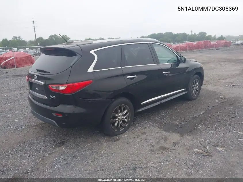 2013 Infiniti Jx35 VIN: 5N1AL0MM7DC308369 Lot: 42446138