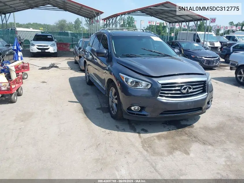 2013 Infiniti Jx35 VIN: 5N1AL0MM5DC312775 Lot: 42457769