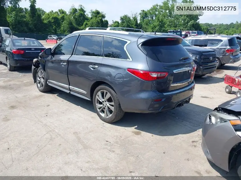 2013 Infiniti Jx35 VIN: 5N1AL0MM5DC312775 Lot: 42457769