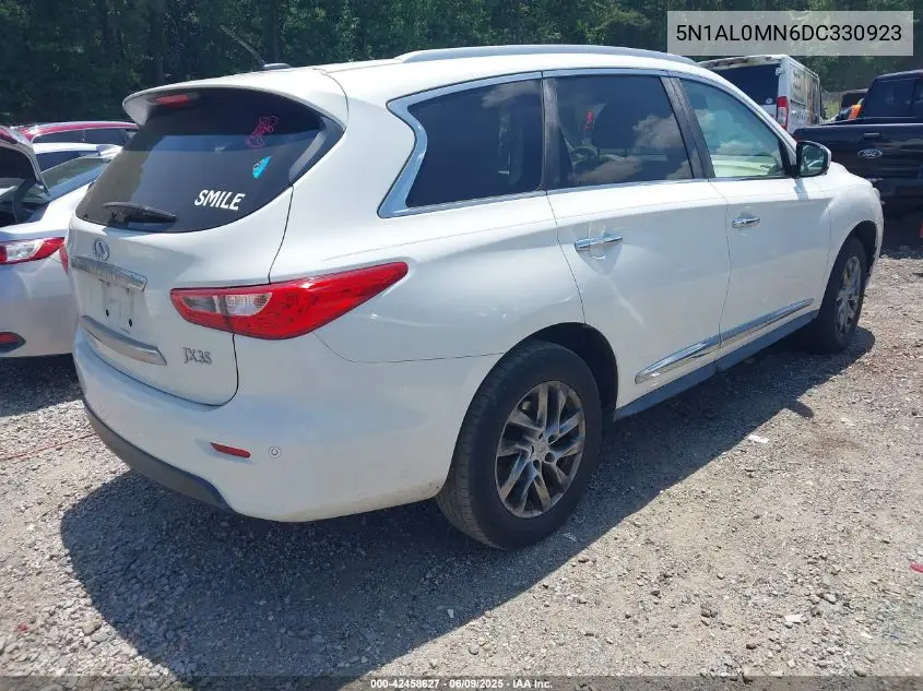 2013 Infiniti Jx35 VIN: 5N1AL0MN6DC330923 Lot: 42458627