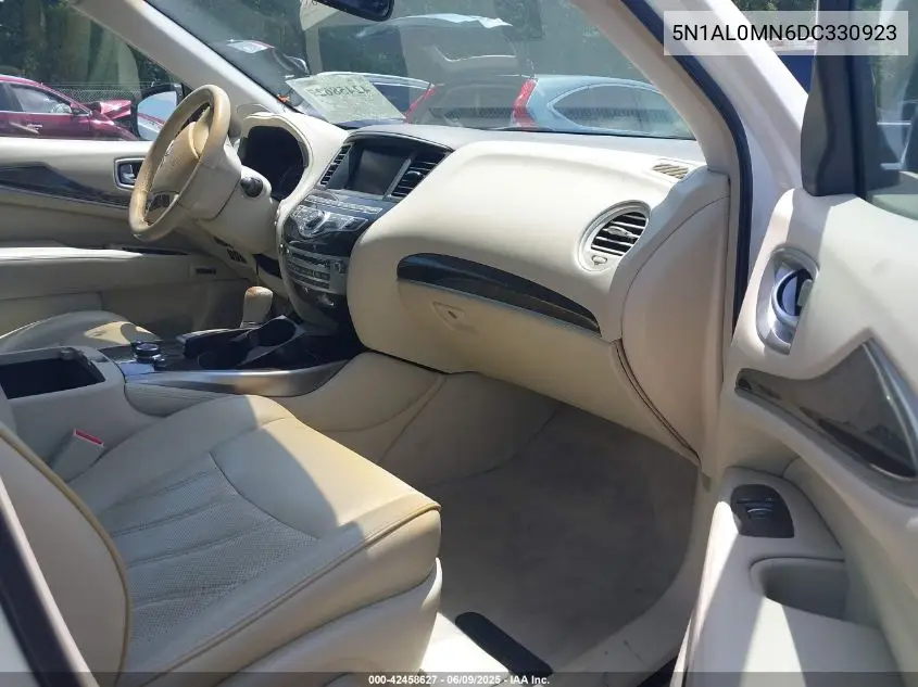 2013 Infiniti Jx35 VIN: 5N1AL0MN6DC330923 Lot: 42458627