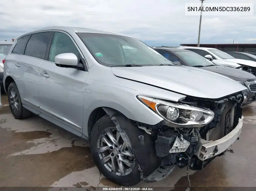 2013 Infiniti Jx35 VIN: 5N1AL0MN5DC336289 Lot: 42484319