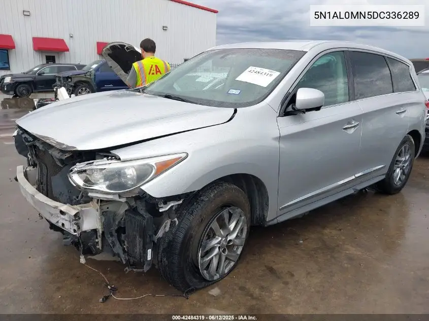 2013 Infiniti Jx35 VIN: 5N1AL0MN5DC336289 Lot: 42484319