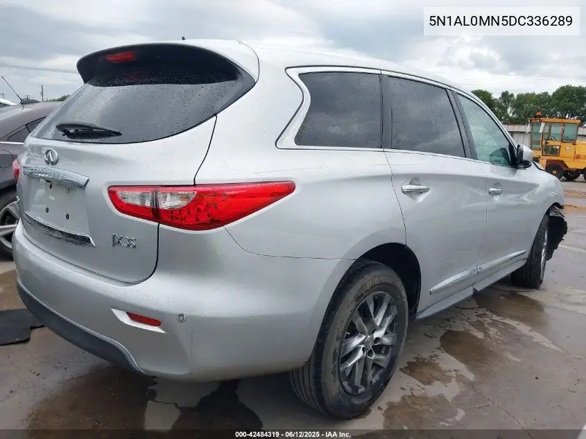2013 Infiniti Jx35 VIN: 5N1AL0MN5DC336289 Lot: 42484319