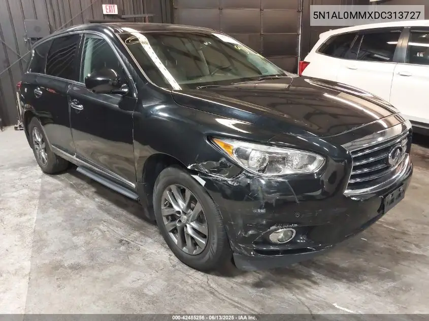 2013 Infiniti Jx35 VIN: 5N1AL0MMXDC313727 Lot: 42485256