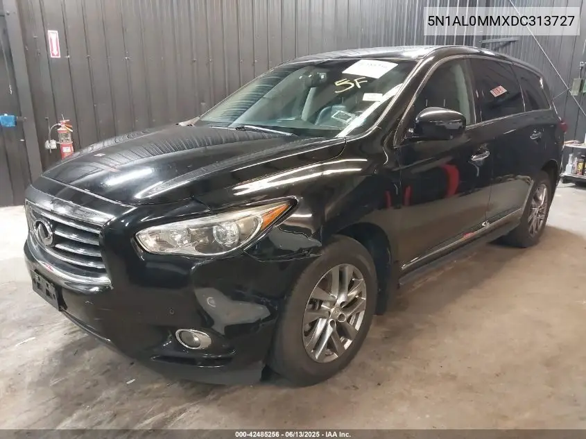 2013 Infiniti Jx35 VIN: 5N1AL0MMXDC313727 Lot: 42485256