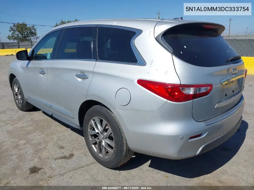 2013 Infiniti Jx35 VIN: 5N1AL0MM3DC333754 Lot: 42488277
