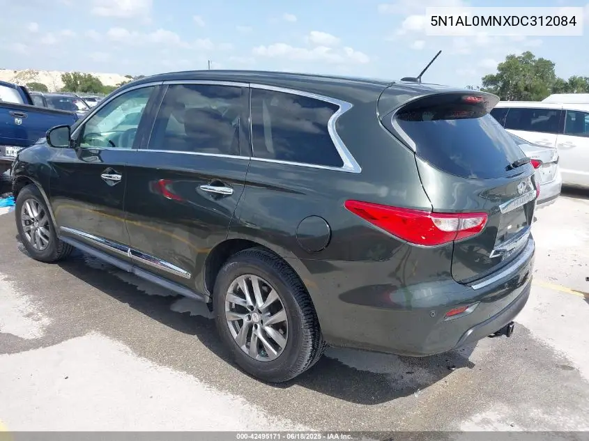 2013 Infiniti Jx35 VIN: 5N1AL0MNXDC312084 Lot: 42495171