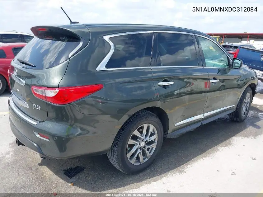 2013 Infiniti Jx35 VIN: 5N1AL0MNXDC312084 Lot: 42495171