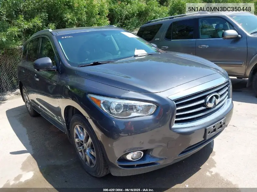 2013 Infiniti Jx35 VIN: 5N1AL0MN3DC350448 Lot: 42513004