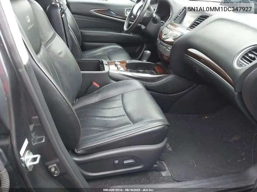 2013 Infiniti Jx35 VIN: 5N1AL0MM1DC347927 Lot: 42518314