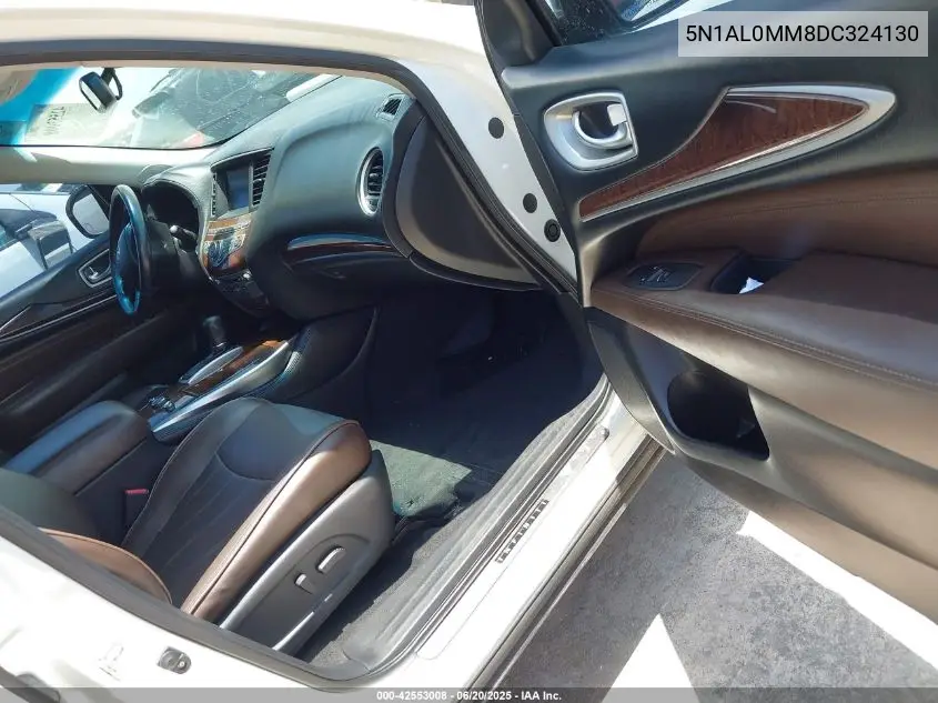 2013 Infiniti Jx35 VIN: 5N1AL0MM8DC324130 Lot: 42553008
