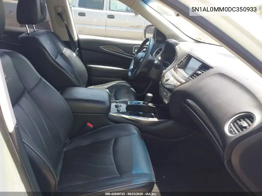 2013 Infiniti Jx35 VIN: 5N1AL0MM0DC350933 Lot: 42559723