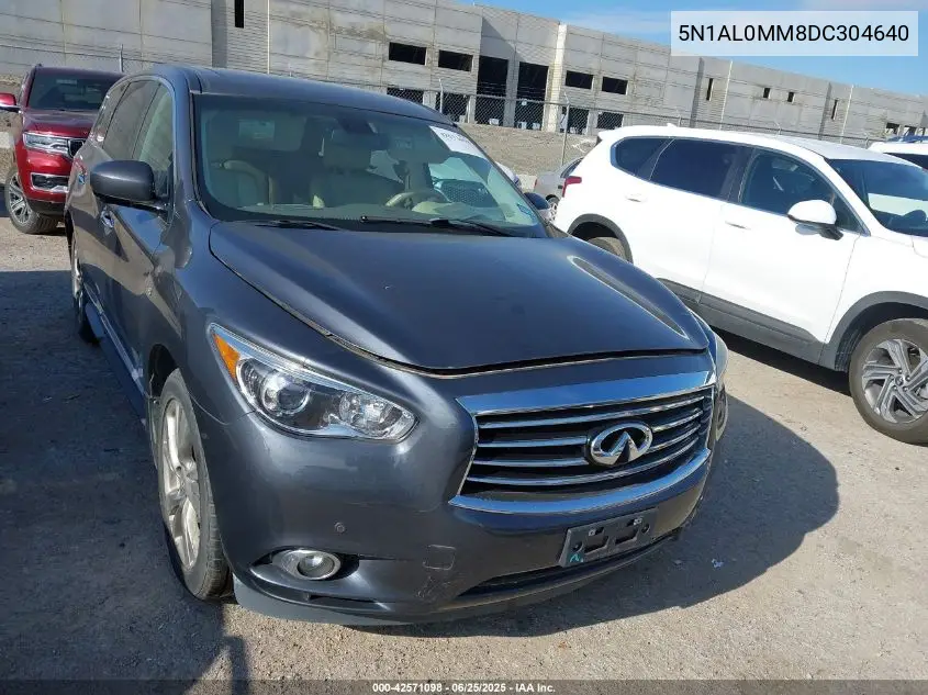 2013 Infiniti Jx35 VIN: 5N1AL0MM8DC304640 Lot: 42571098