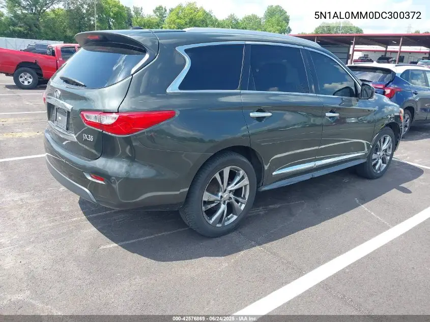 2013 Infiniti Jx35 VIN: 5N1AL0MM0DC300372 Lot: 42576869