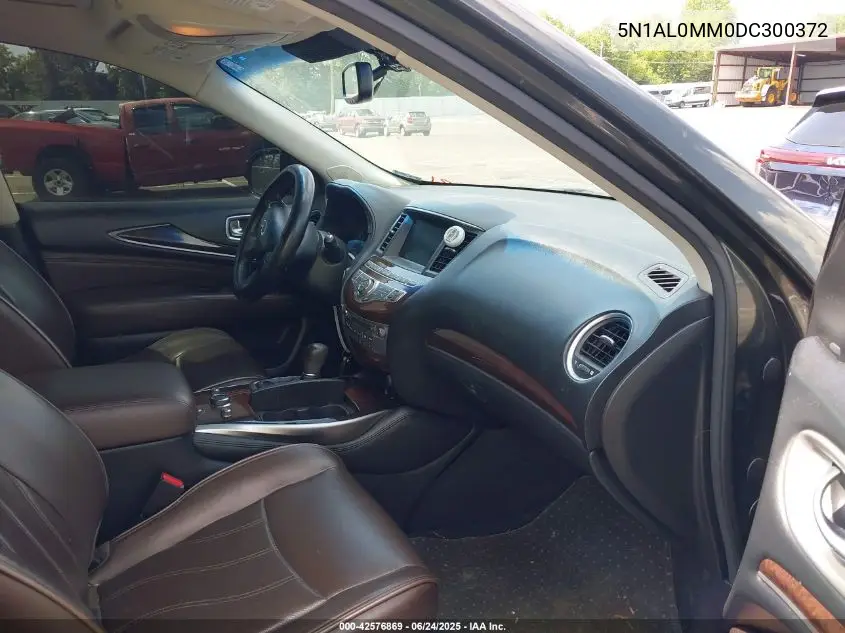 2013 Infiniti Jx35 VIN: 5N1AL0MM0DC300372 Lot: 42576869