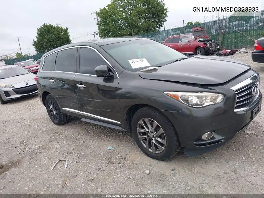 2013 Infiniti Jx35 VIN: 5N1AL0MM8DC323933 Lot: 42607524