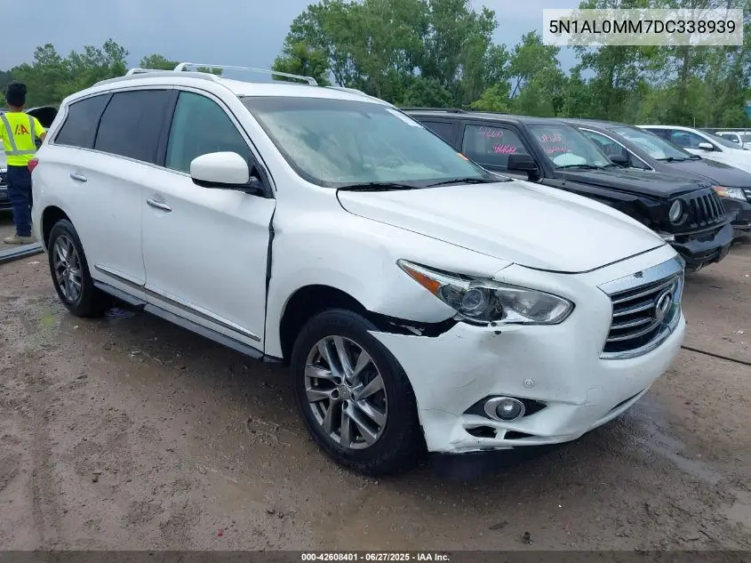 2013 Infiniti Jx35 VIN: 5N1AL0MM7DC338939 Lot: 42608401