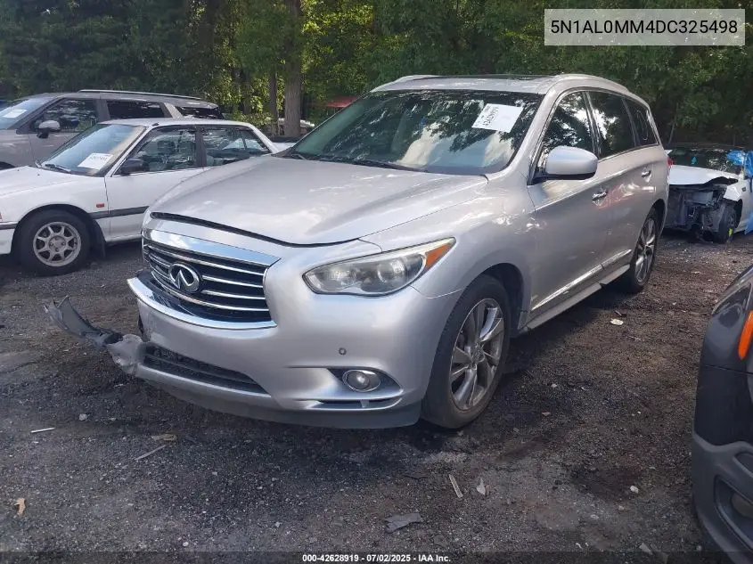 2013 Infiniti Jx35 VIN: 5N1AL0MM4DC325498 Lot: 42628919