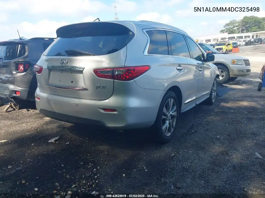 2013 Infiniti Jx35 VIN: 5N1AL0MM4DC325498 Lot: 42628919