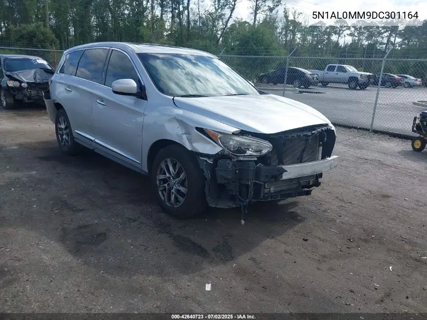 2013 Infiniti Jx35 VIN: 5N1AL0MM9DC301164 Lot: 42640723