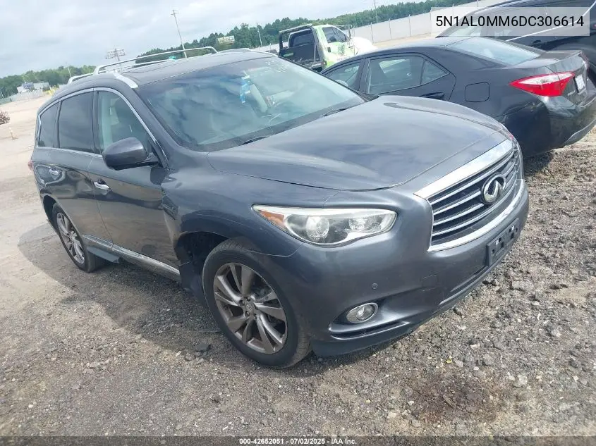 2013 Infiniti Jx35 VIN: 5N1AL0MM6DC306614 Lot: 42652051
