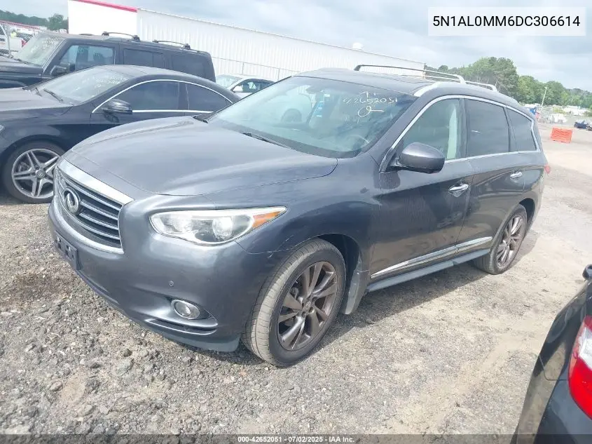 2013 Infiniti Jx35 VIN: 5N1AL0MM6DC306614 Lot: 42652051