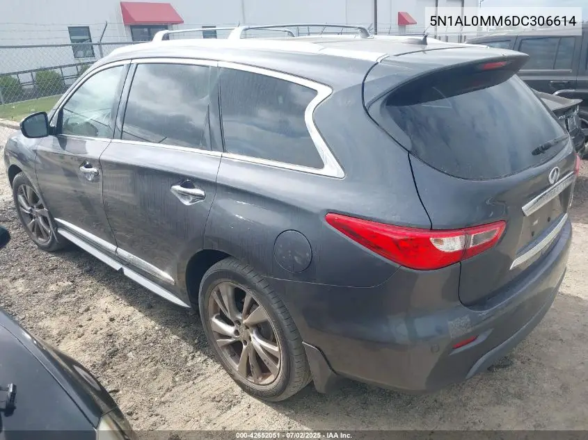 2013 Infiniti Jx35 VIN: 5N1AL0MM6DC306614 Lot: 42652051