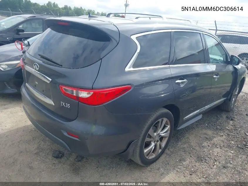 2013 Infiniti Jx35 VIN: 5N1AL0MM6DC306614 Lot: 42652051