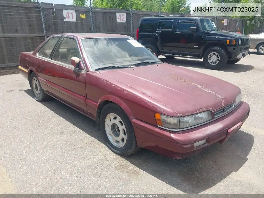 1991 Infiniti M30 VIN: JNKHF14CXMT023025 Lot: 42539632