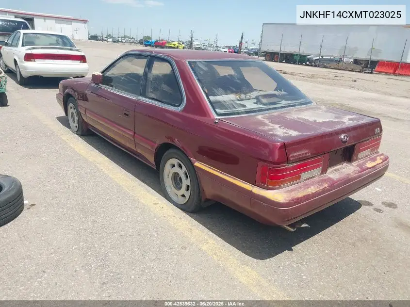 1991 Infiniti M30 VIN: JNKHF14CXMT023025 Lot: 42539632