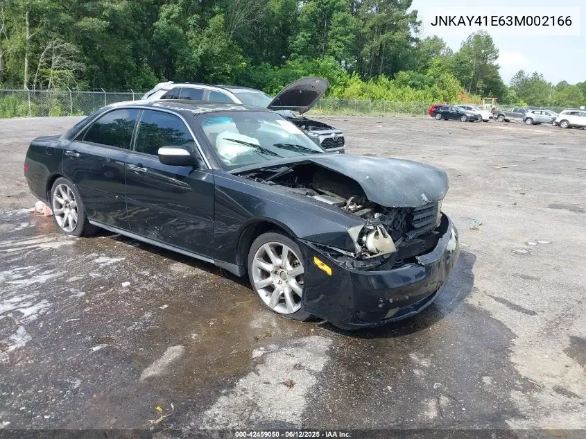 2003 Infiniti M45 Sport VIN: JNKAY41E63M002166 Lot: 42459050
