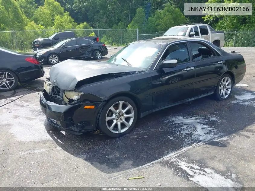 2003 Infiniti M45 Sport VIN: JNKAY41E63M002166 Lot: 42459050
