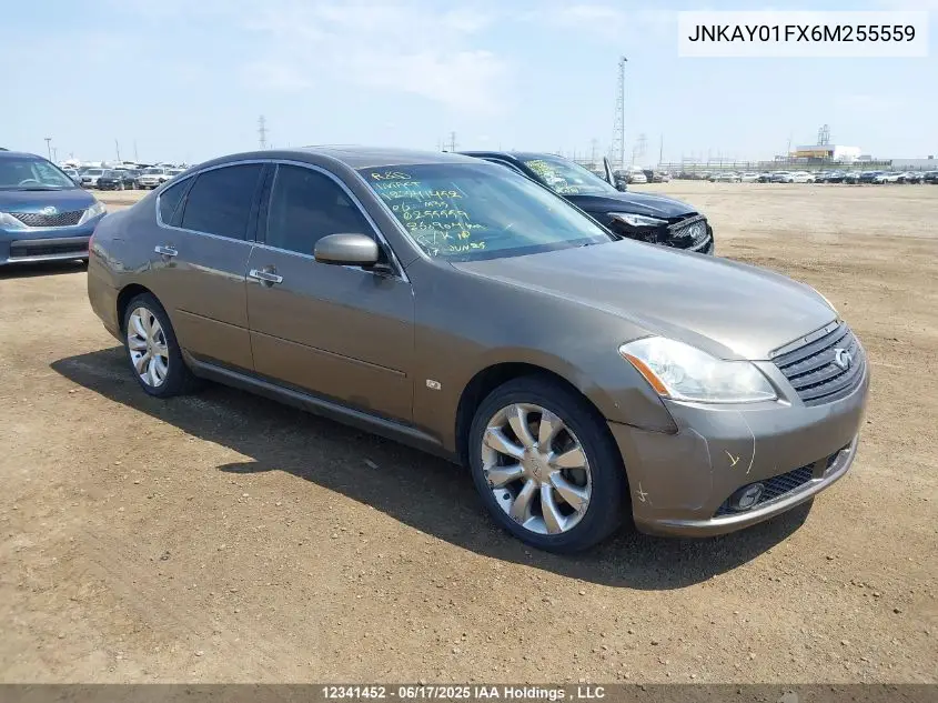 2006 Infiniti M35 Sport VIN: JNKAY01FX6M255559 Lot: 12341452