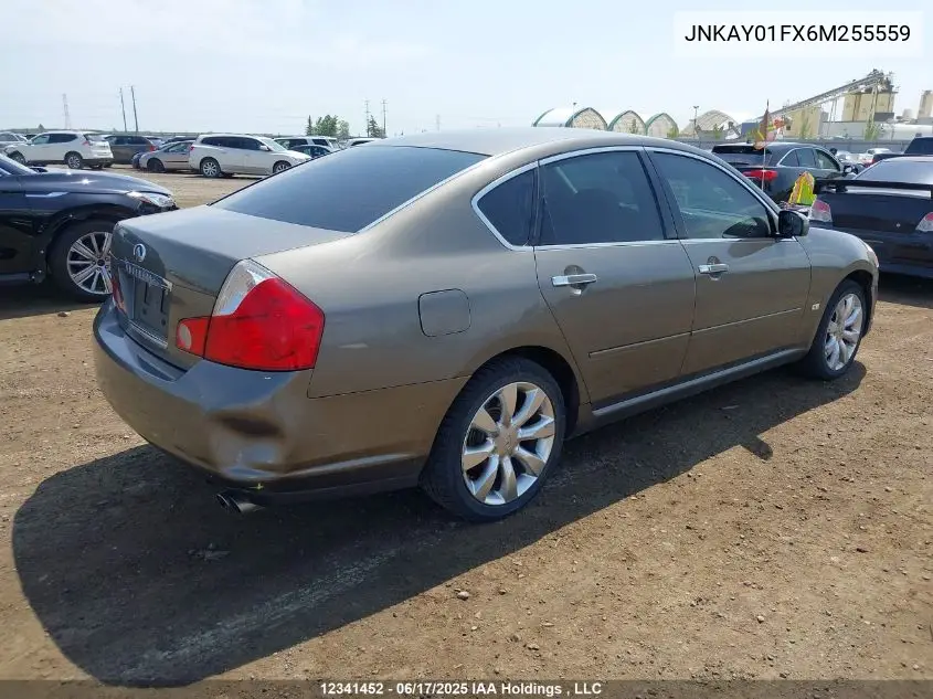 2006 Infiniti M35 Sport VIN: JNKAY01FX6M255559 Lot: 12341452