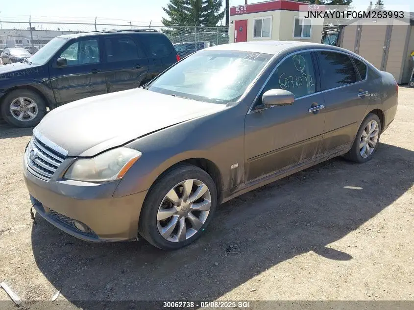 2006 Infiniti M35 Sport VIN: JNKAY01F06M263993 Lot: 30062738