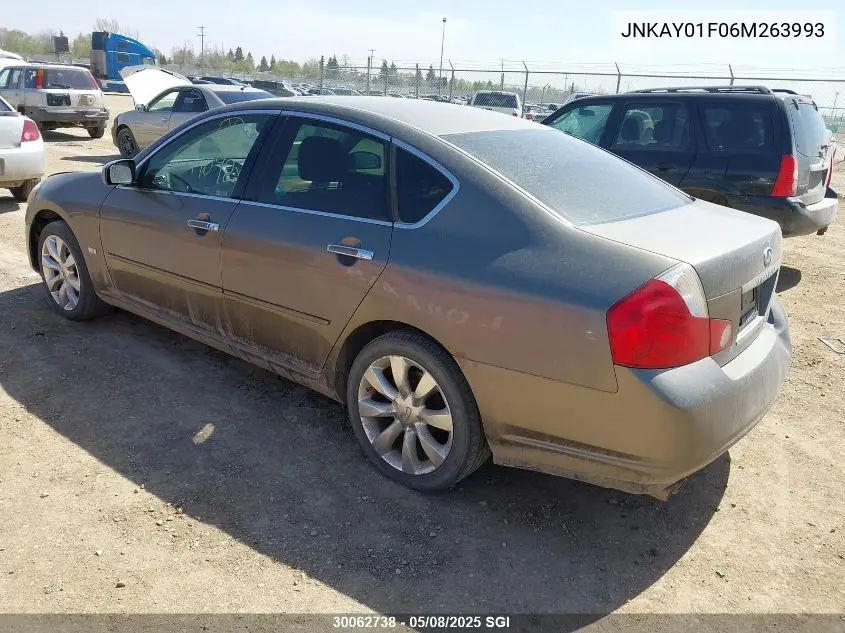 2006 Infiniti M35 Sport VIN: JNKAY01F06M263993 Lot: 30062738