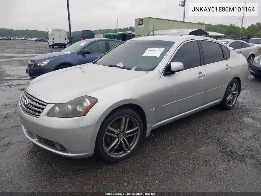2006 Infiniti M35 Sport VIN: JNKAY01E86M101164 Lot: 42124377
