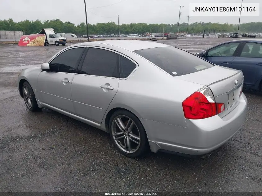 2006 Infiniti M35 Sport VIN: JNKAY01E86M101164 Lot: 42124377