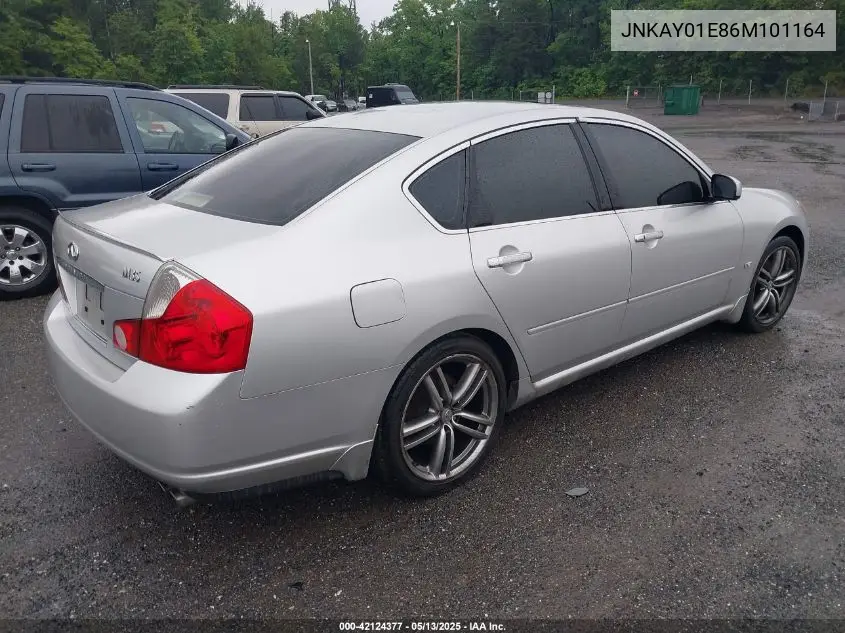 2006 Infiniti M35 Sport VIN: JNKAY01E86M101164 Lot: 42124377