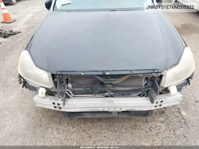 2006 Infiniti M45 Sport VIN: JNKBY01E76M205522 Lot: 42466276